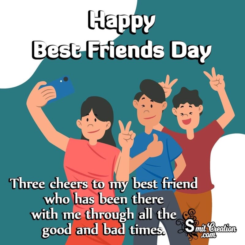 Best Friends Day Whatsapp Status - SmitCreation.com