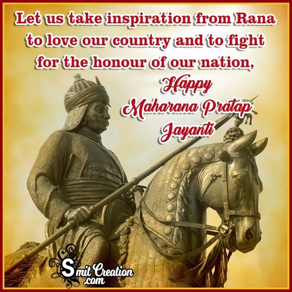 Happy Maharana Pratap Jayanti Status Image