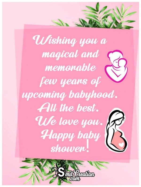 Wishing Happy Baby Shower