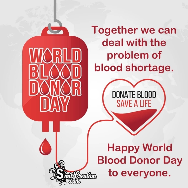 Happy World Blood Donor Day Status For Whatsapp