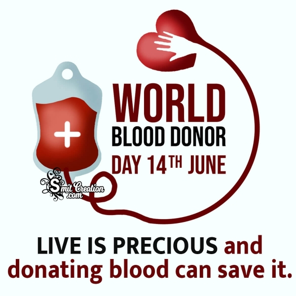 World Blood Donor Day Slogan Image