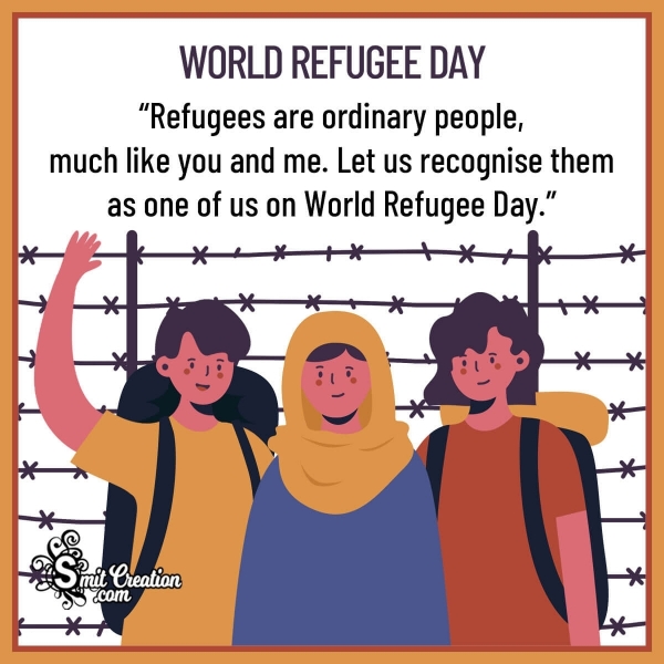 World Refugee Day Messages