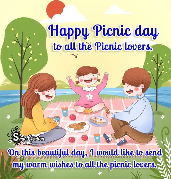 Happy Picnic Day Wish Image