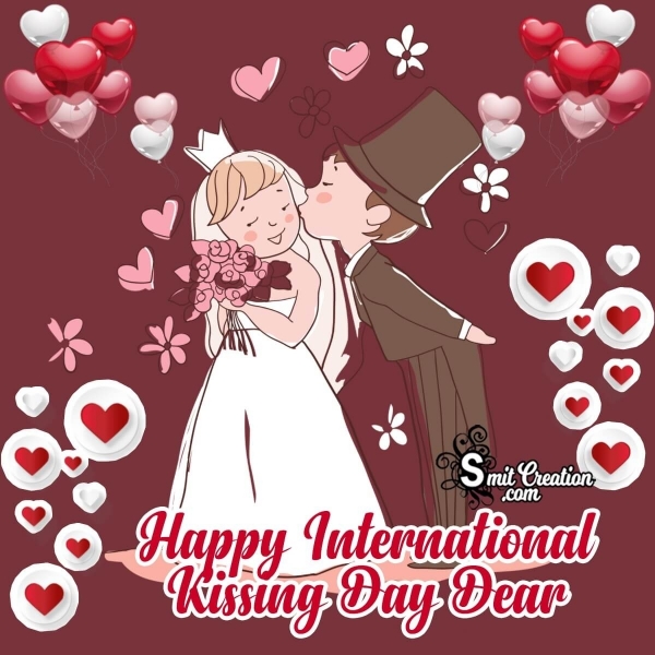 Happy International Kissing Day Image