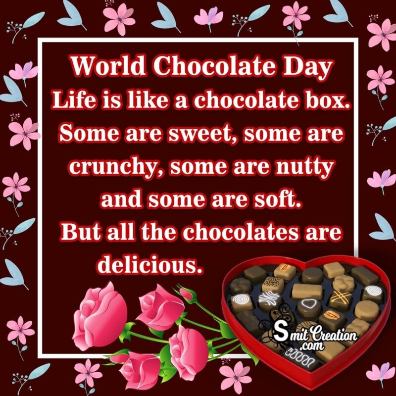 World Chocolate Day Messages - SmitCreation.com