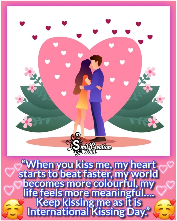 International Kissing Day Greetings