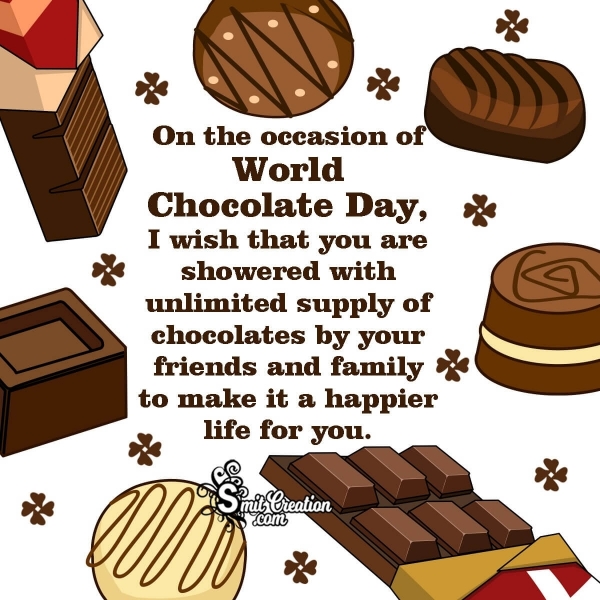 World Chocolate Day Message