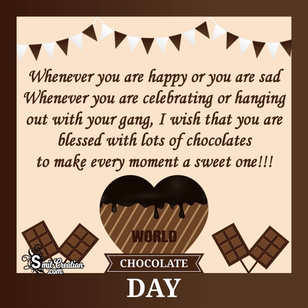 World Chocolate Day Messages
