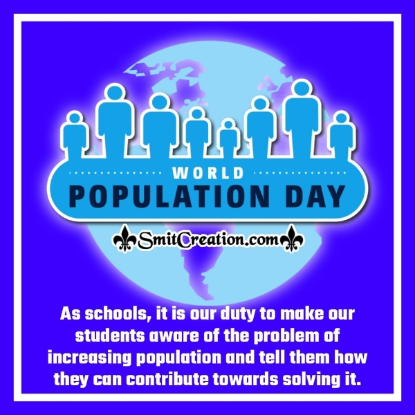 Wonderful World Population Day Messages for Students