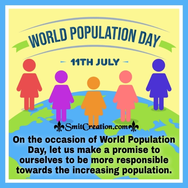 World Population Day 11 July Message