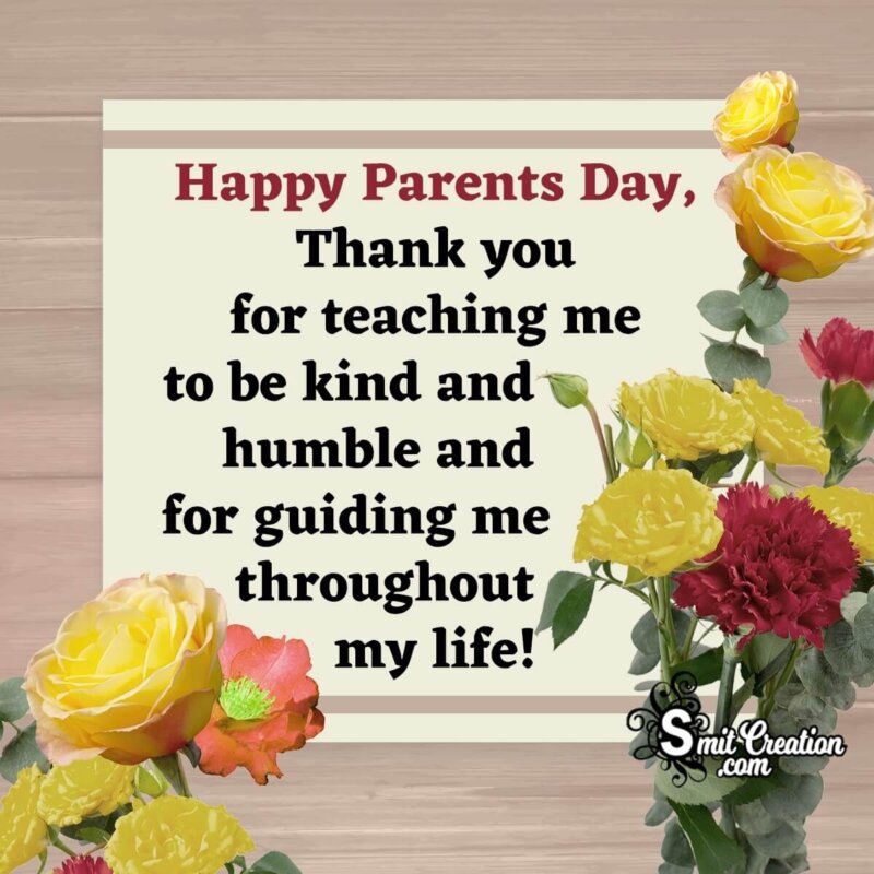 Happy Parents Day Messages - SmitCreation.com