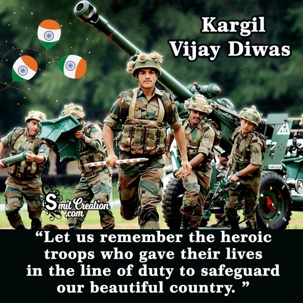 Kargil Vijay Diwas Wishes in English