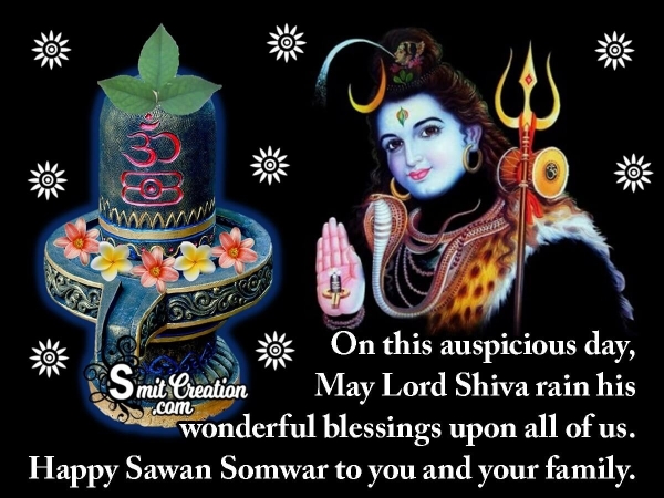 Happy Sawan Somwar Wish Image