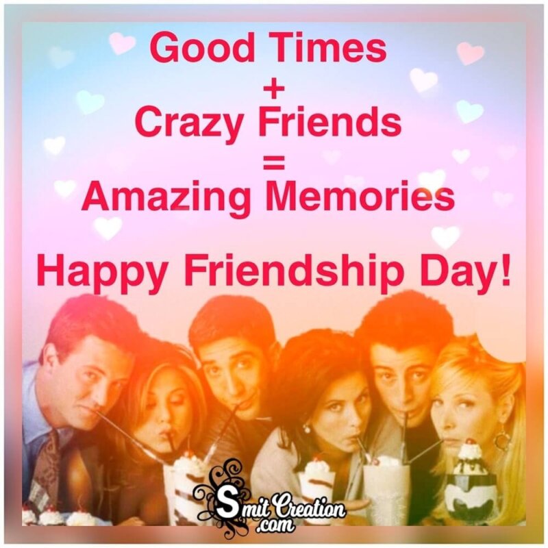 Happy Friendship Day Quote Picture - SmitCreation.com
