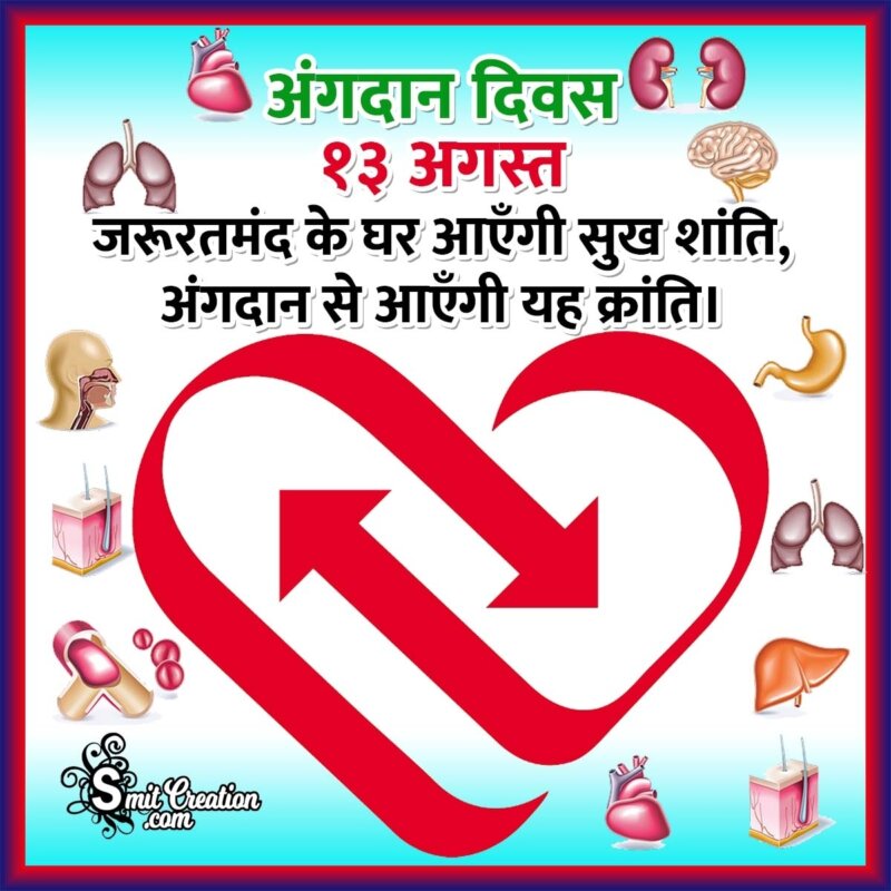 organ donation essay hindi