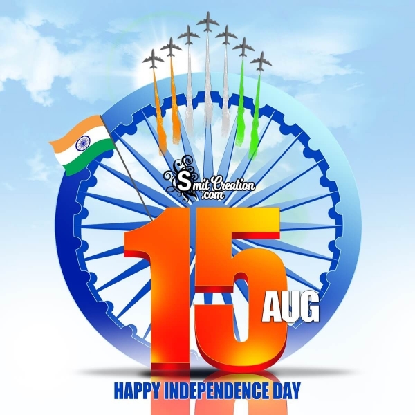 15 August Happy Independence Day