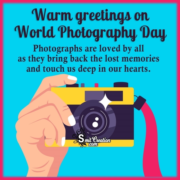 World Photography Day Status