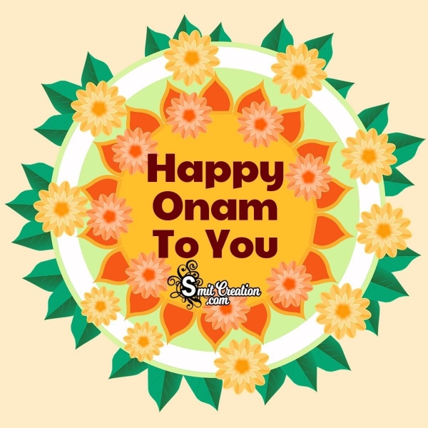 Happy Onam To You