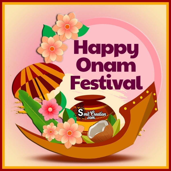 Happy Onam Creative Image