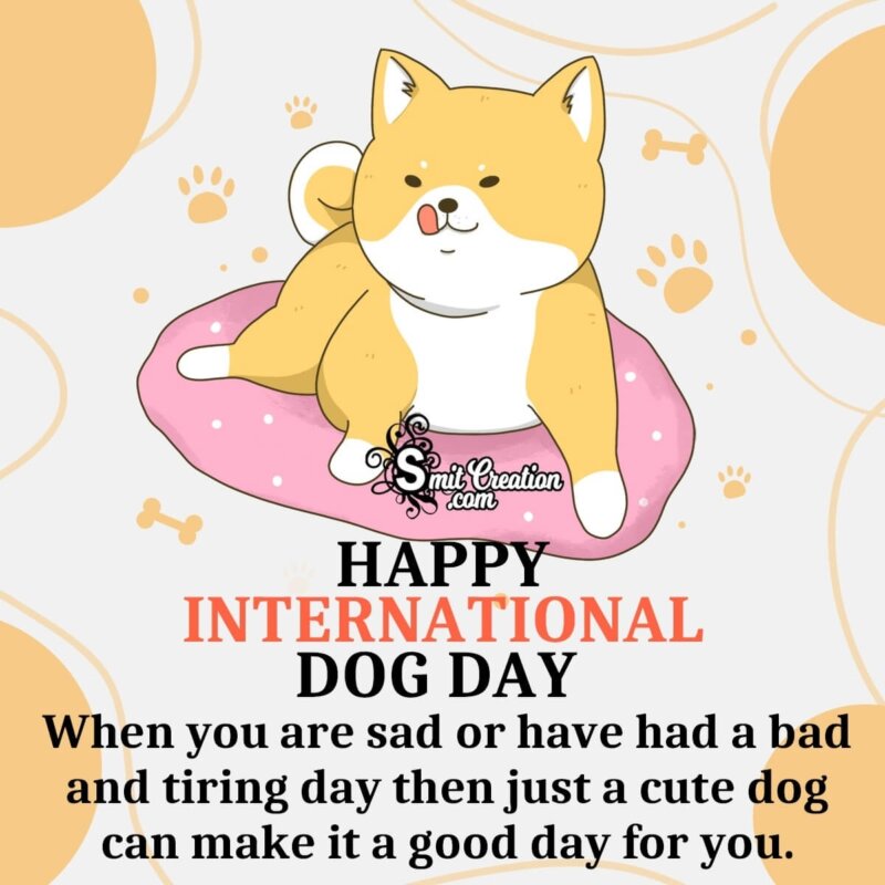 Happy International Dog Day Messages