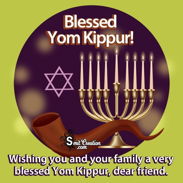 Yom Kippur Wishes for Friends