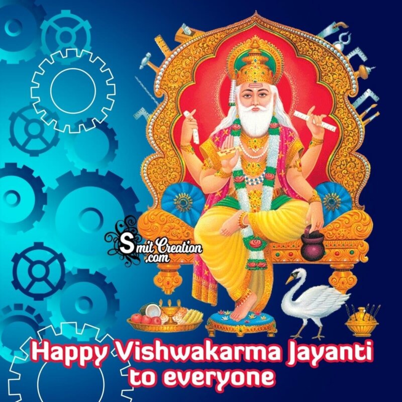 Happy Vishwakarma Jayanti Image - SmitCreation.com
