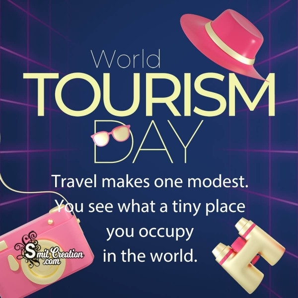 Happy World Tourism Day Quote