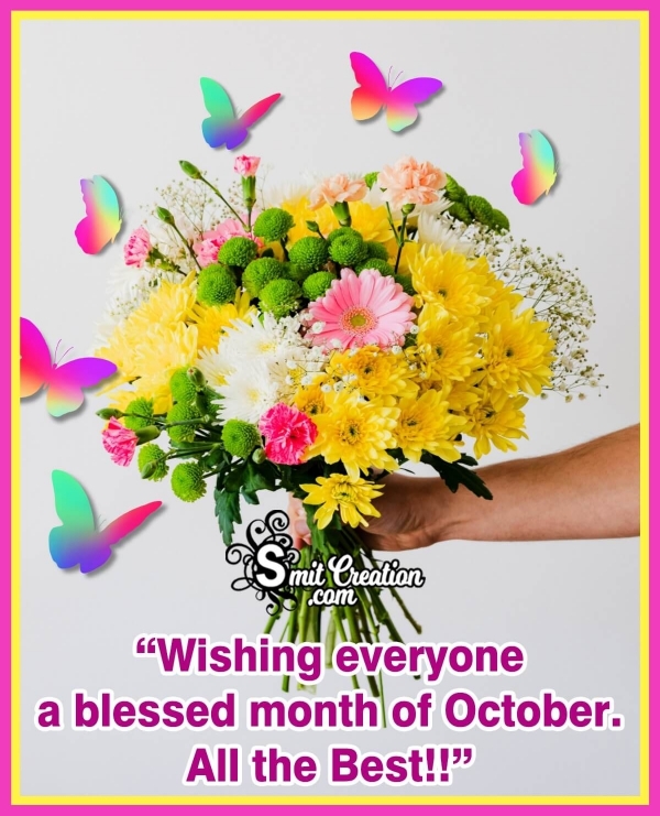 Wishing Blessed October Month