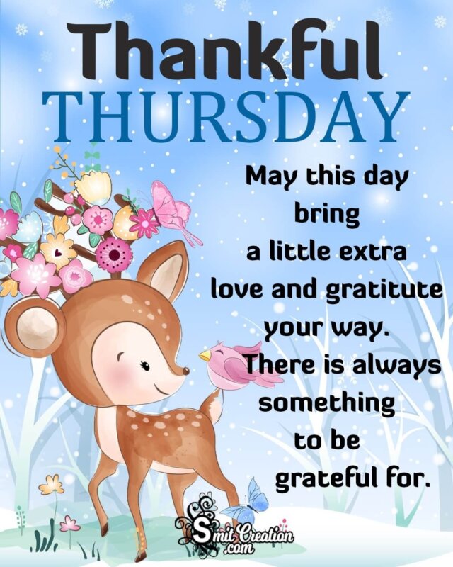 Thankful Thursday Wish Image - SmitCreation.com