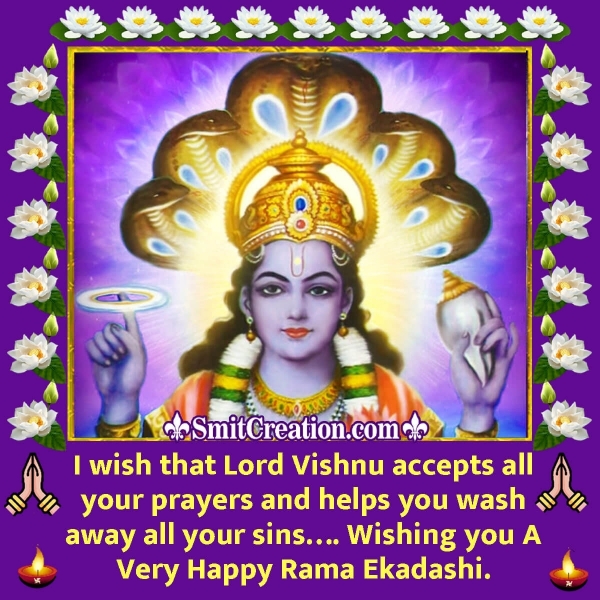 Happy Rama Ekadashi Wish Image