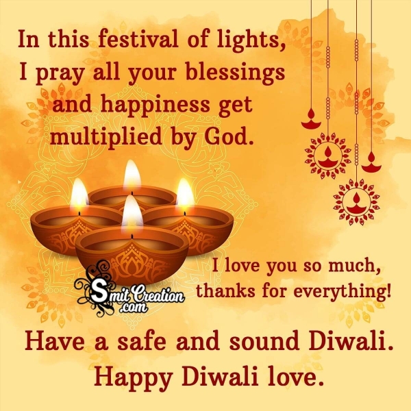 Happy Diwali Wishes for Her