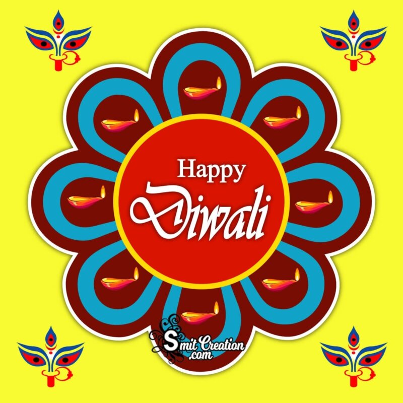 Happy Diwali Profile Image - SmitCreation.com