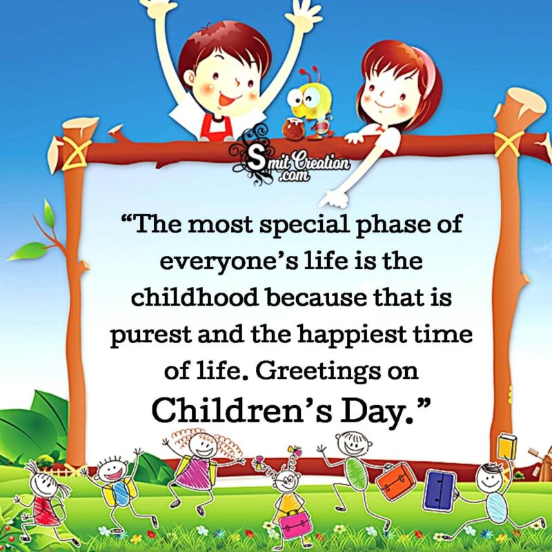 Children's Day Messages, Quotes Images 