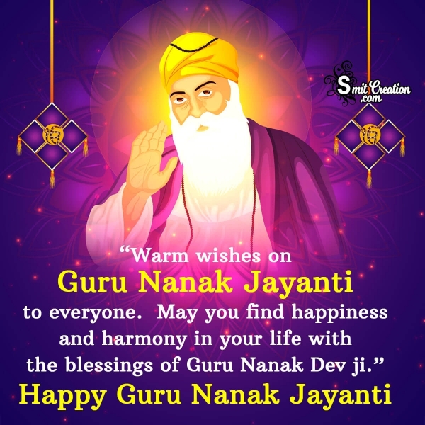 Guru Nanak Jayanti Status for Whatsapp