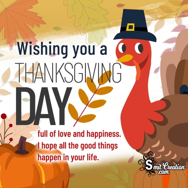 Happy Thanksgiving Wishes, Blessings, Messages Images