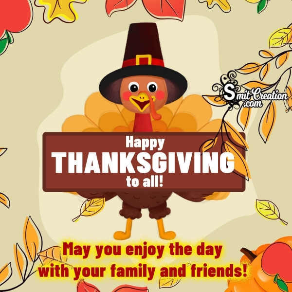 Happy Thanksgiving Wish To All