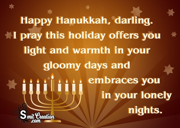 Hanukkah Greetings For Him or Her