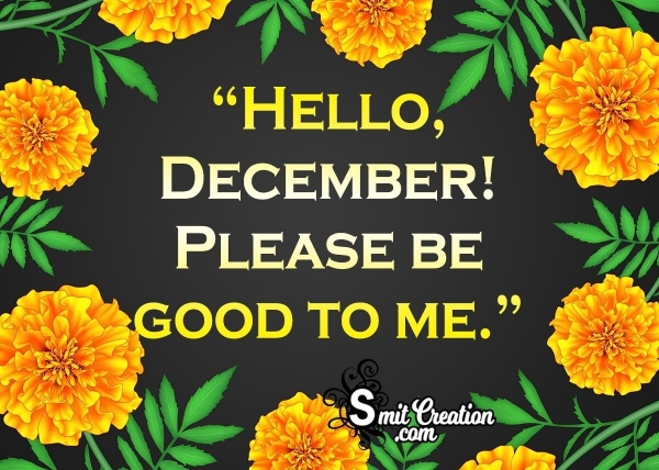 Hello December Image