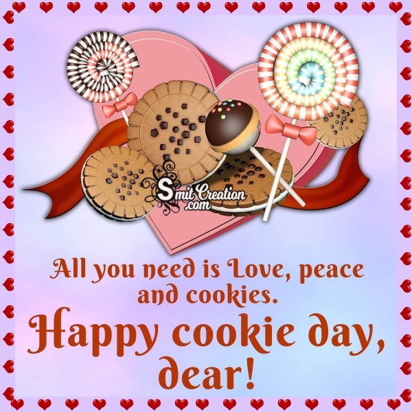 Happy cookie day, dear!