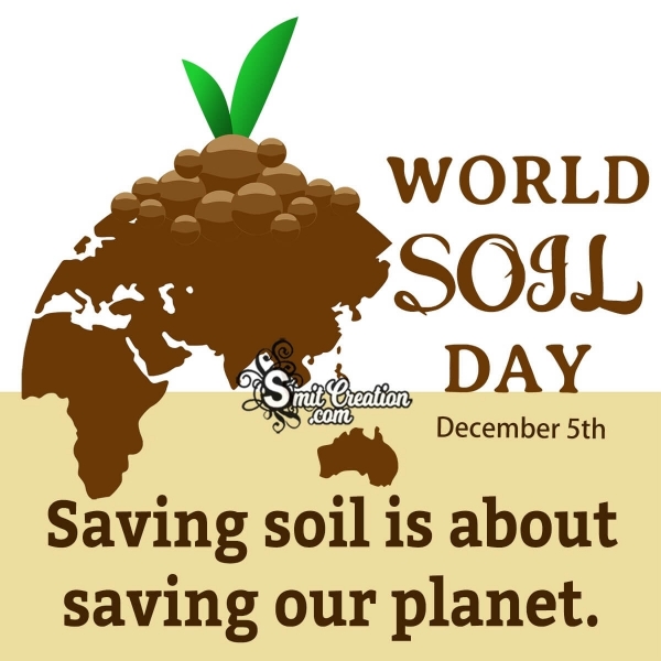 World Soil Day Slogan Image