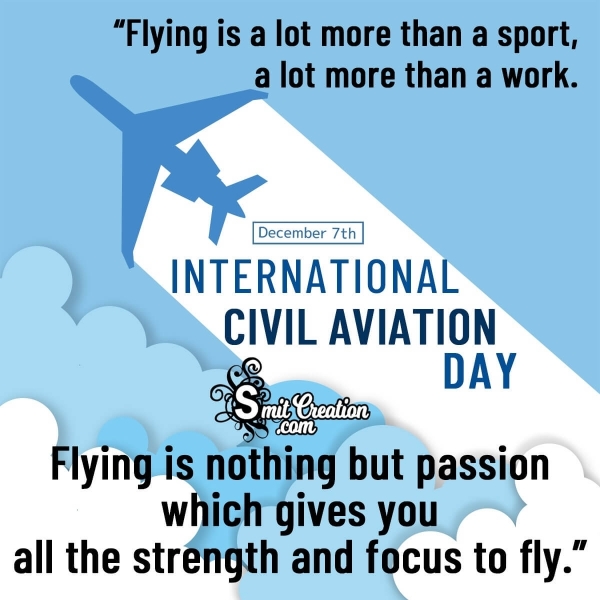 International Civil Aviation Day Quote