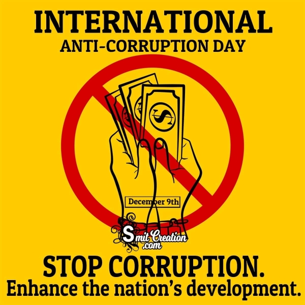 International Anti Corruption Day Slogan