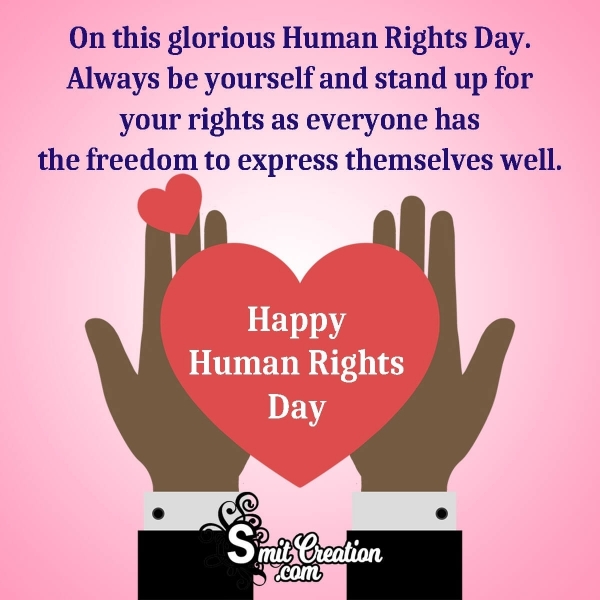 Happy Human Rights Day Wish