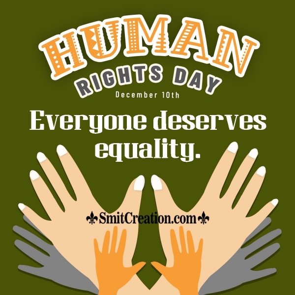 Slogan On Human Rights Day