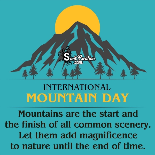 International Mountain Day Picture