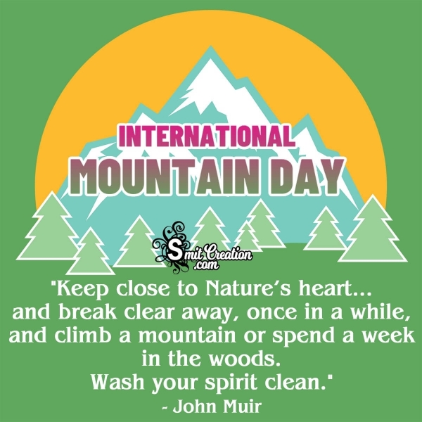 International Mountain Day Status