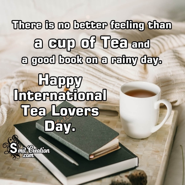 Happy International Tea Lovers Day Image