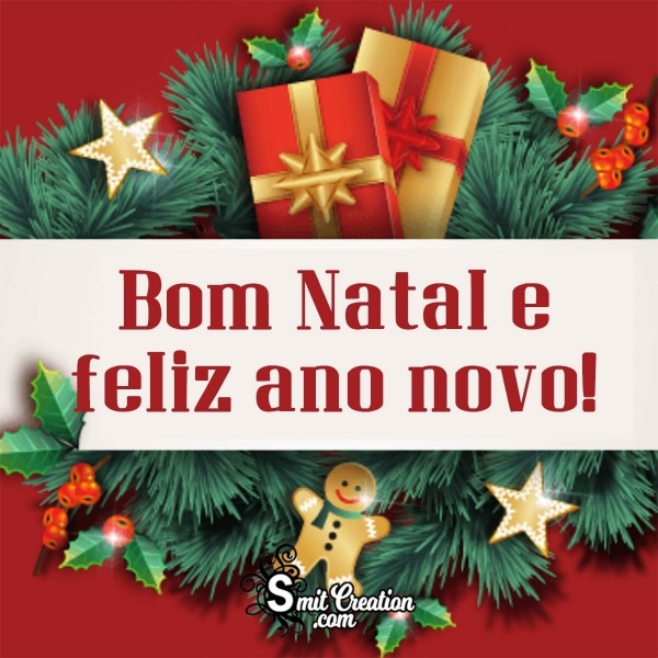 Bom Natal e Feliz Ano Novo!