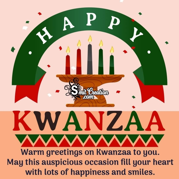 Kwanzaa Wishes for Friends and Family