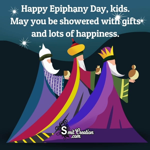Happy Epiphany Wishes For Kids